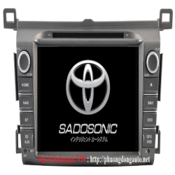 DVD Sadosonic V99 theo xe TOYOTA RAV 4 2015 đến 2017 | Sadosonic V99 đẳng cấp
